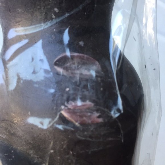 Happy Halloween Party Black Cat Candle Spooky Decor Unscented New w Defect READ - Picture 4 of 12